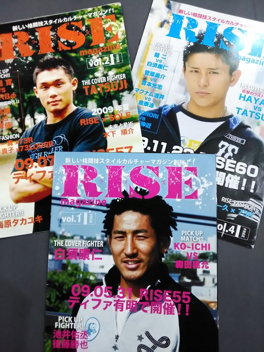 RISE magazine 3-volume set