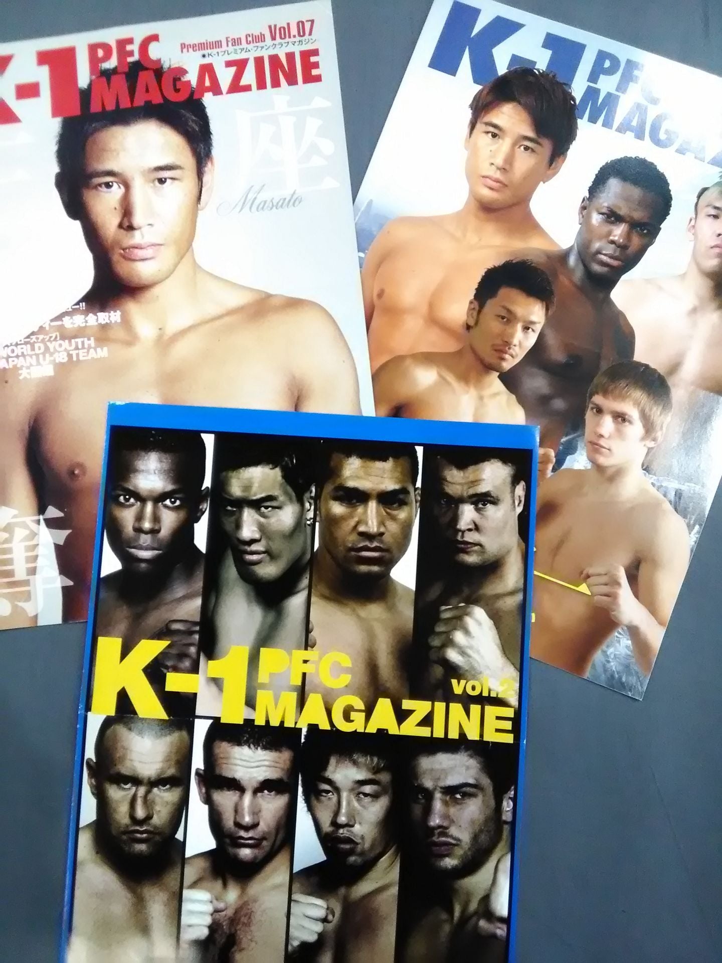 K-1 PFC MAGAZINE Set of 3
