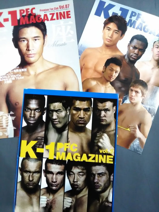 K-1 PFC MAGAZINE Set of 3