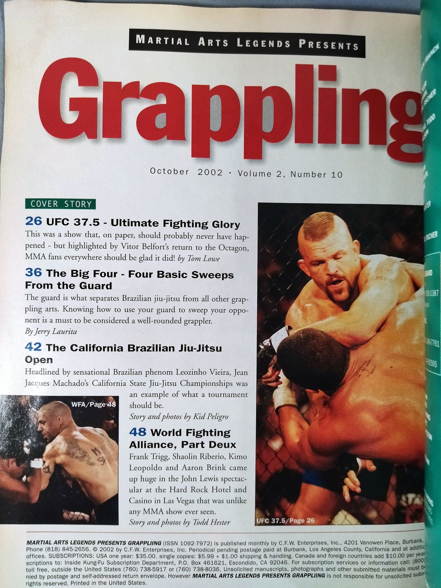 Grappling October 2002