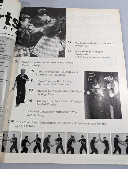 EXOTIC Martial Arts OF SOUTHEAST ASIA September 1997