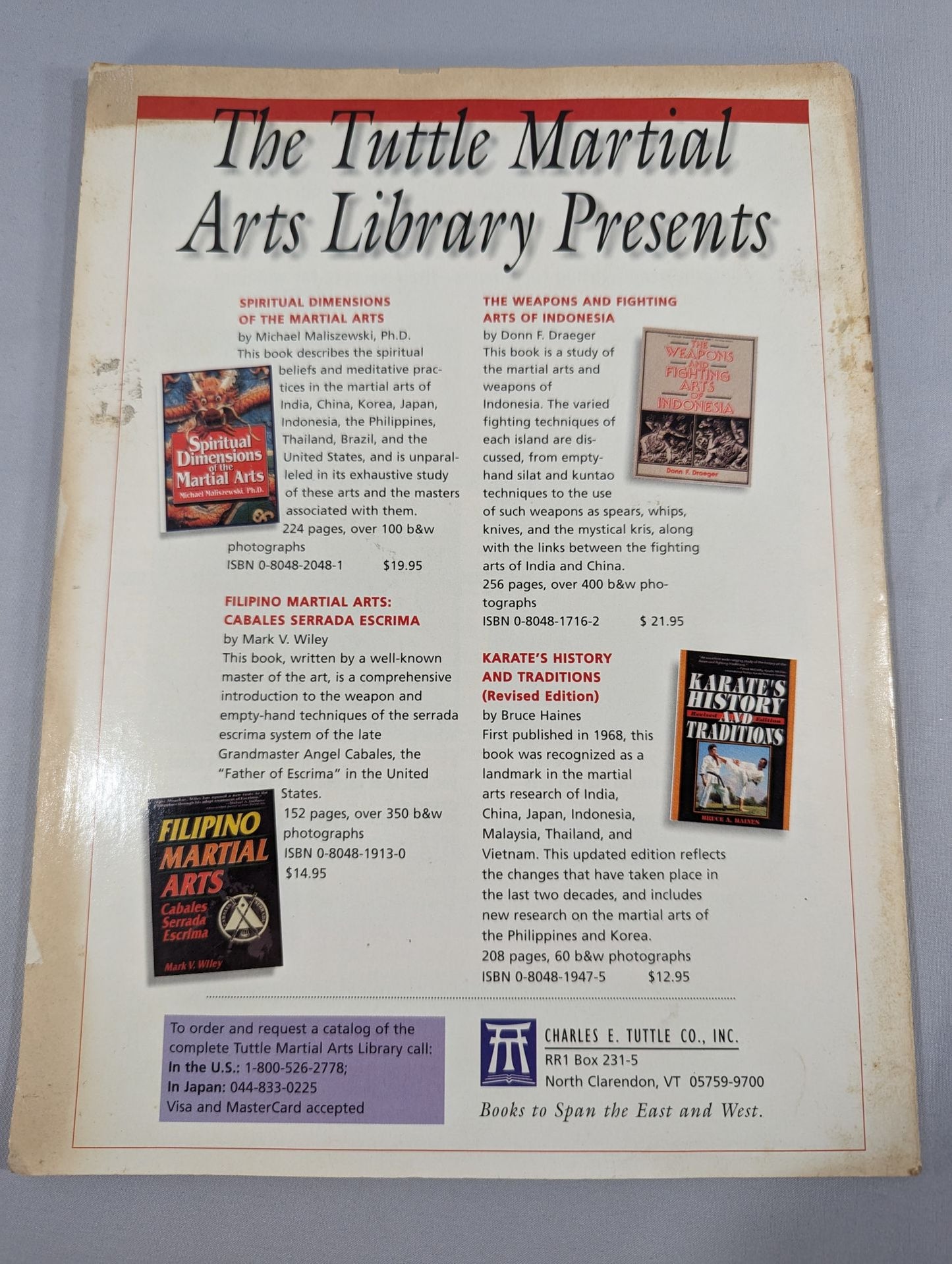 EXOTIC Martial Arts OF SOUTHEAST ASIA September 1997