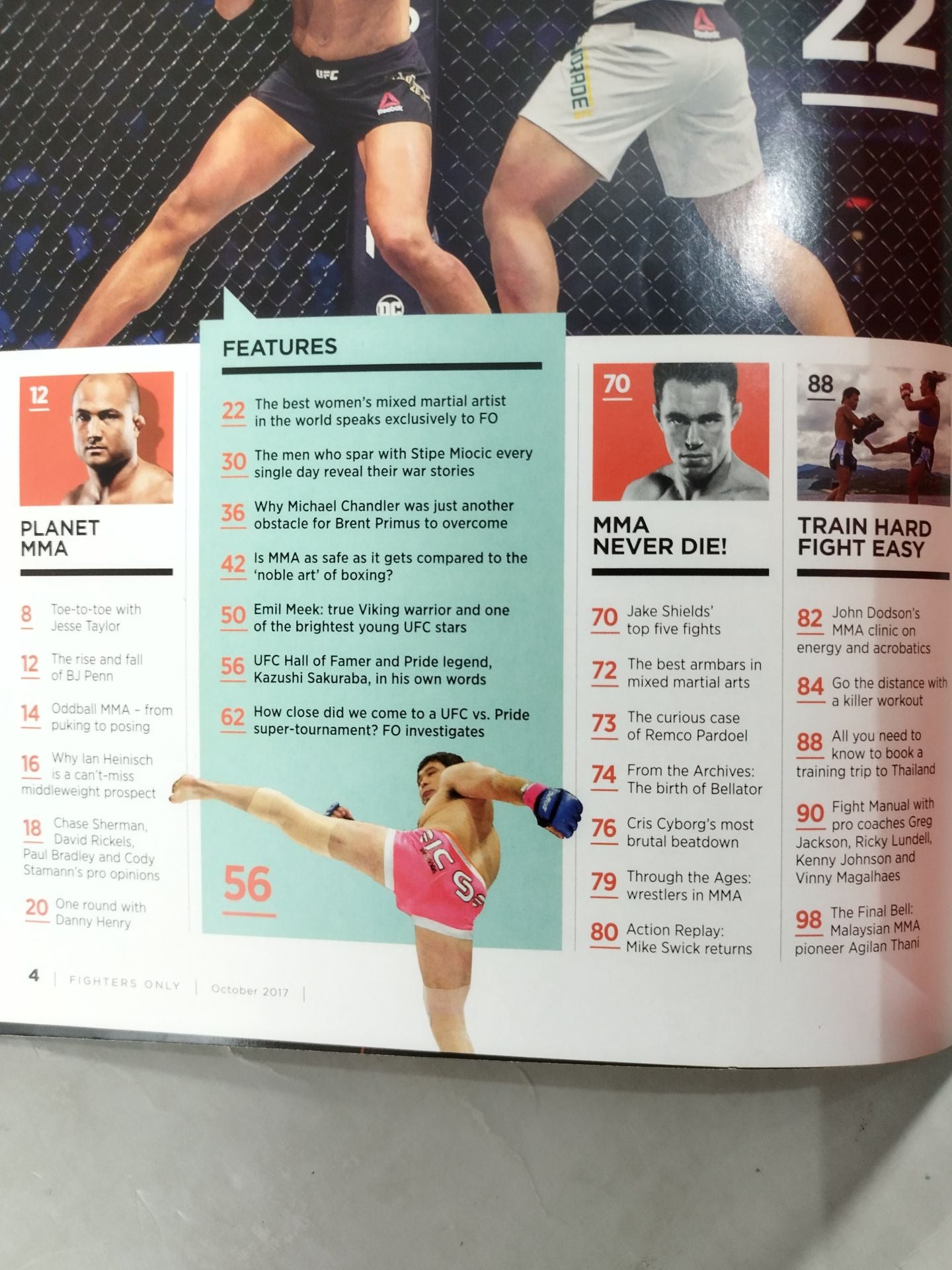 FIGHTERS ONLY MAGAZINE 2017-10 ISSUE.10 Vol.8