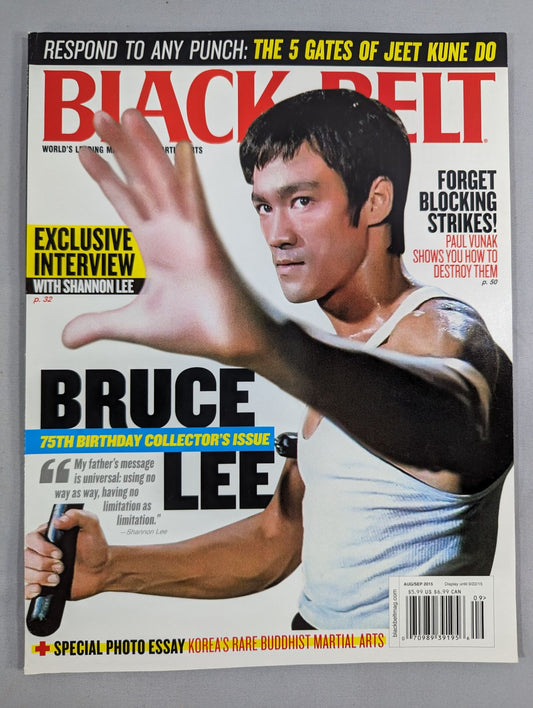 BLACK BELT: August 2015 Issue