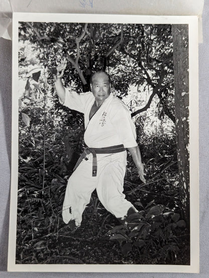 Mas Oyama (Masutatsu Oyama)  Black and Whitephoto 