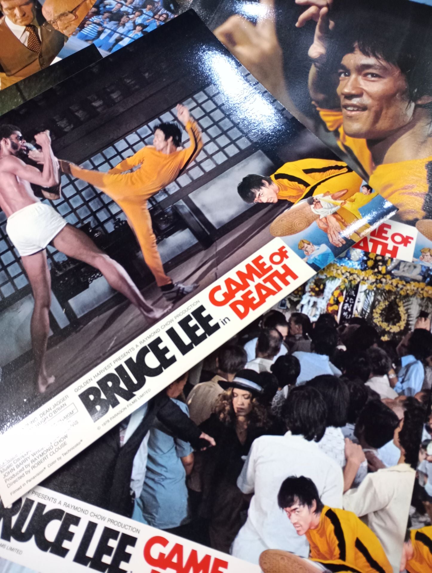 ☆7枚セット☆ ブルース・リー 死亡遊戯 ロビーカード – 闘道館