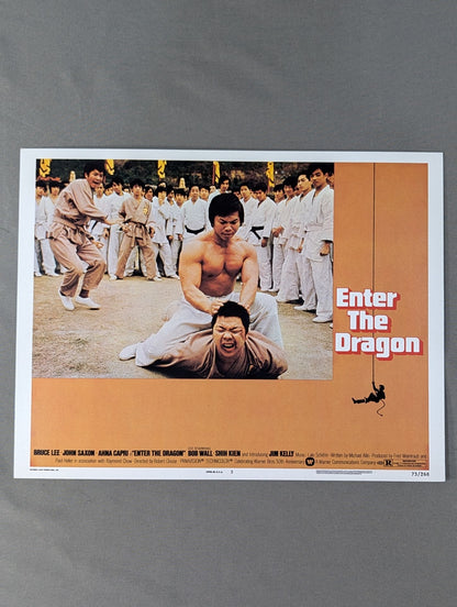 ★Set of ★ 8 Bruce Lee Enter the Dragon Lobby Cards