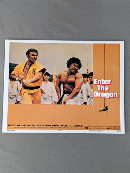 ★Set of ★ 8 Bruce Lee Enter the Dragon Lobby Cards