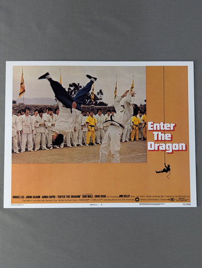 ★Set of ★ 8 Bruce Lee Enter the Dragon Lobby Cards