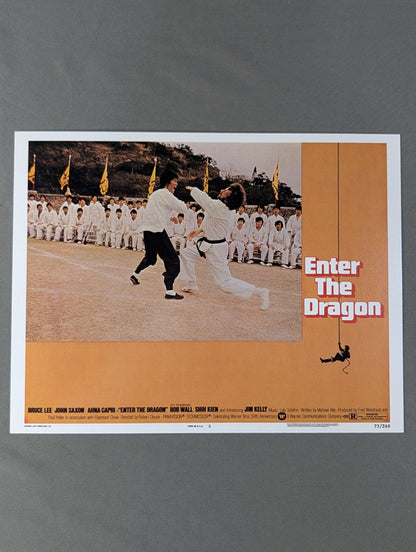 ★Set of ★ 8 Bruce Lee Enter the Dragon Lobby Cards