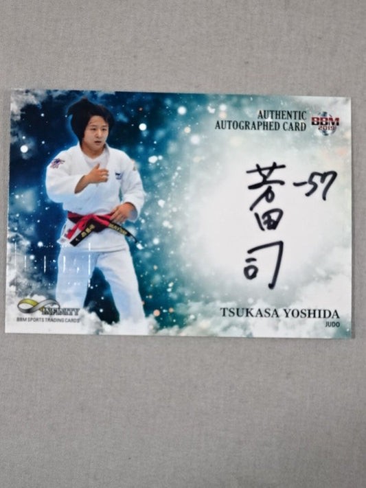 2019 BBM 芳田司 公式サインカード
