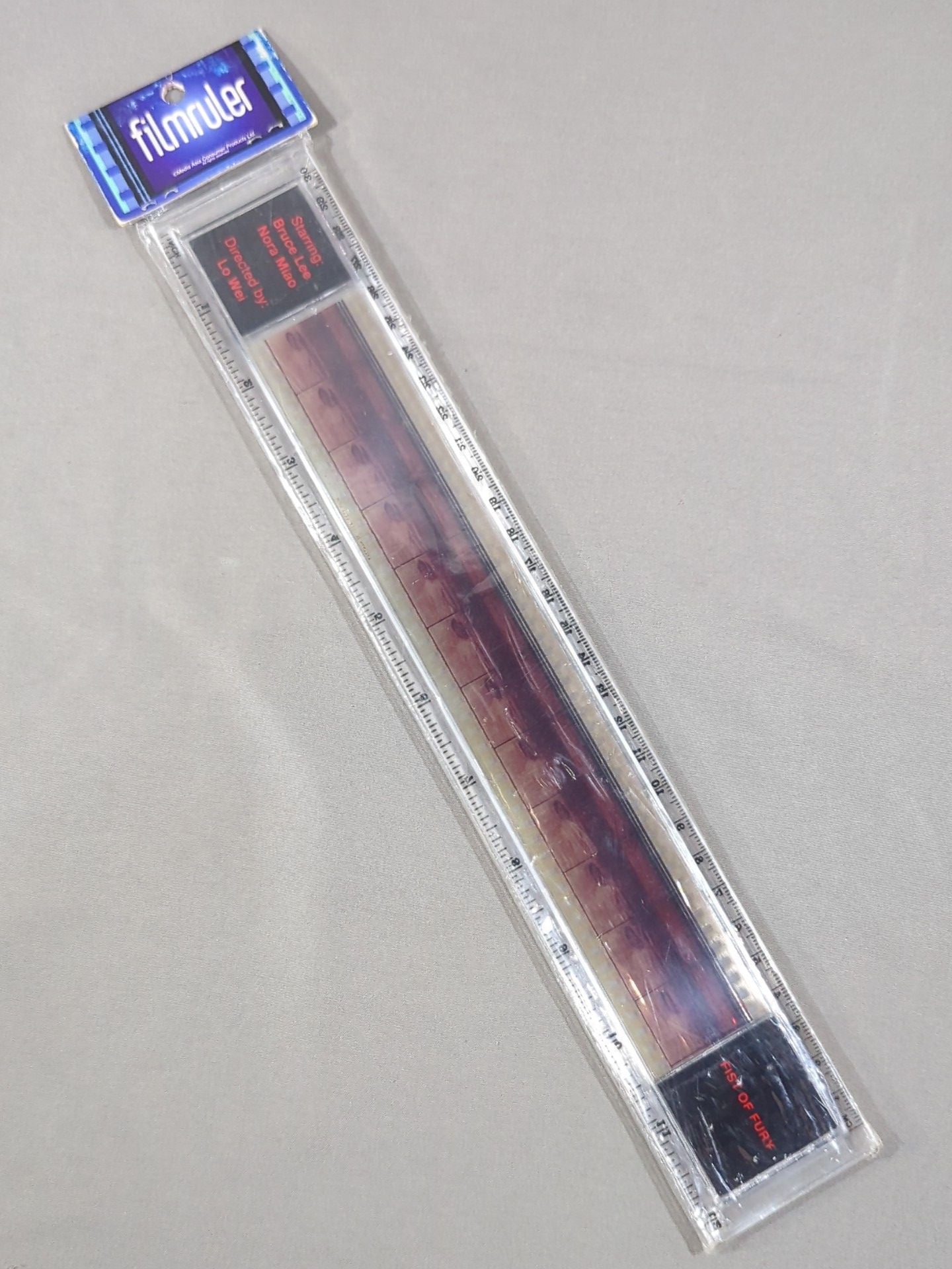 Bruce Lee  "Iron Fist of the Dragon Fury" Ruler (2)
