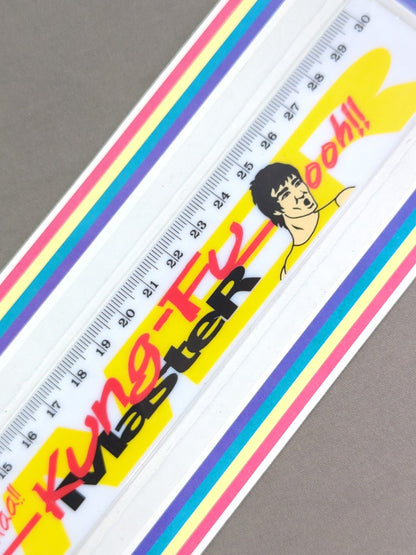Kung-Fu MasteR "Bruce Lee  Style Illustration" Ruler Set