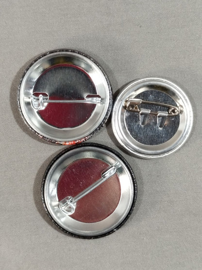 Bruce Lee  PinBack button  3-piece set