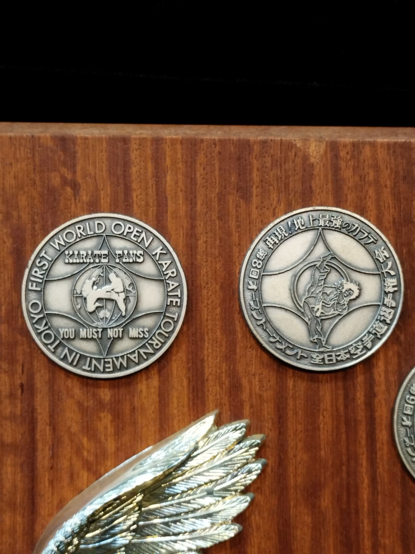 【Special Kyokushin Prize Presentation Plaque】To His Royal Highness King Hussein of Jordan