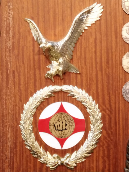 【Special Kyokushin Prize Presentation Plaque】To His Royal Highness King Hussein of Jordan