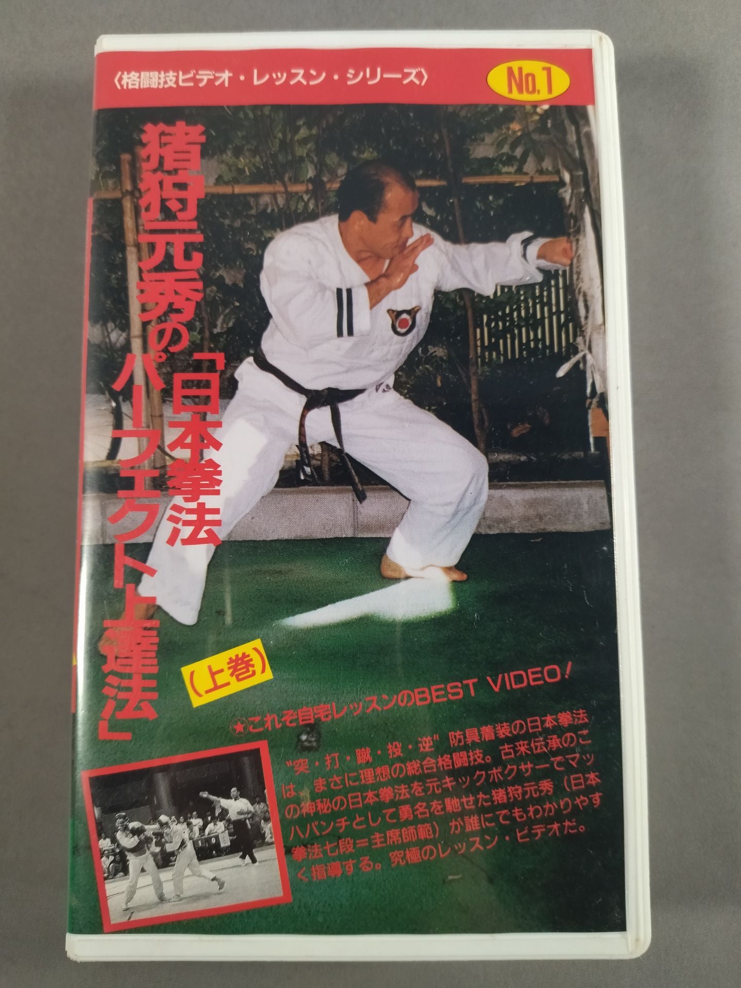 猪狩元秀の日本拳法パーフェクト上達法 上巻