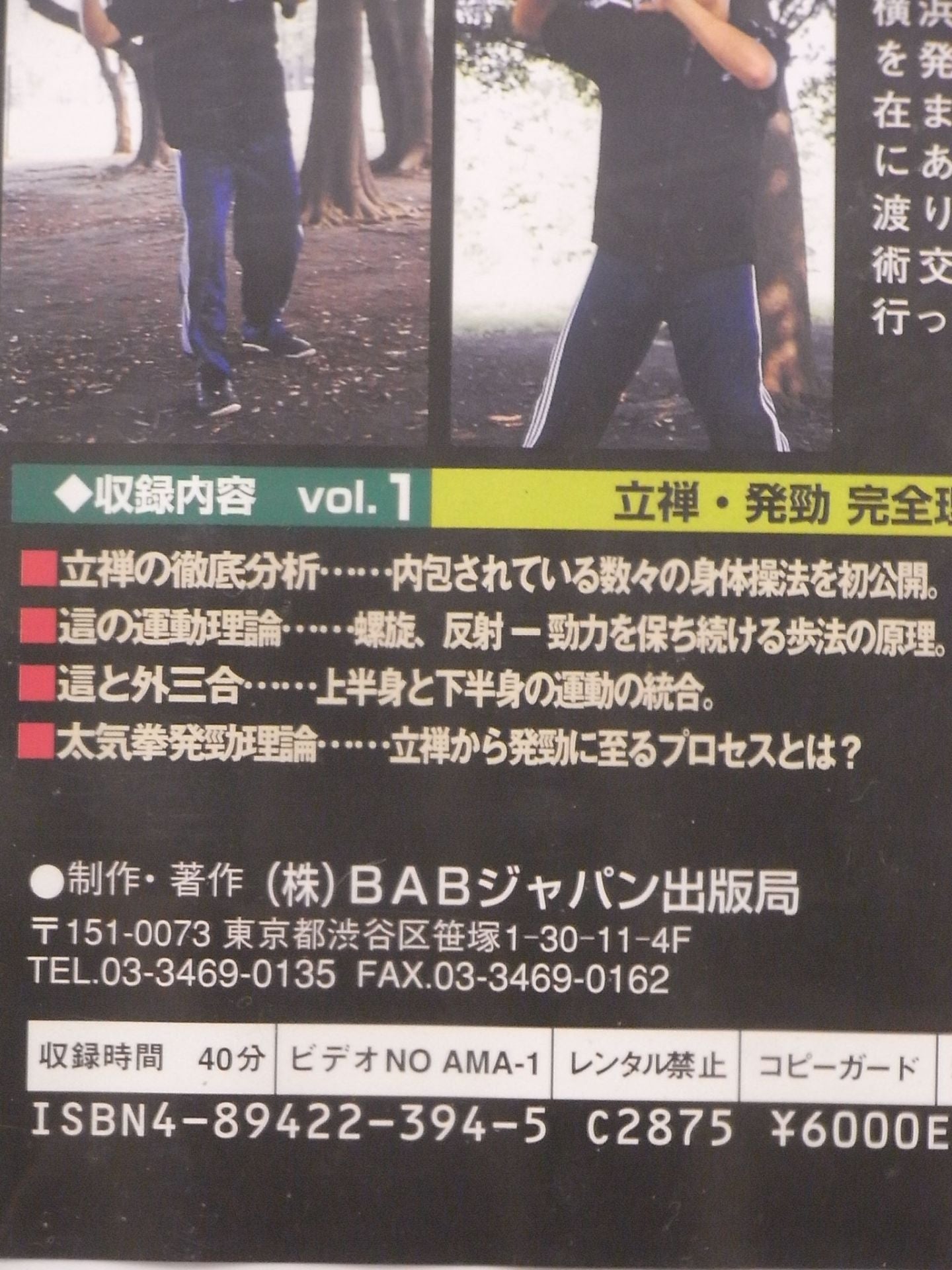 Combat! Tai Chi Chun Complete Combat Theory Vol.1 Rizen