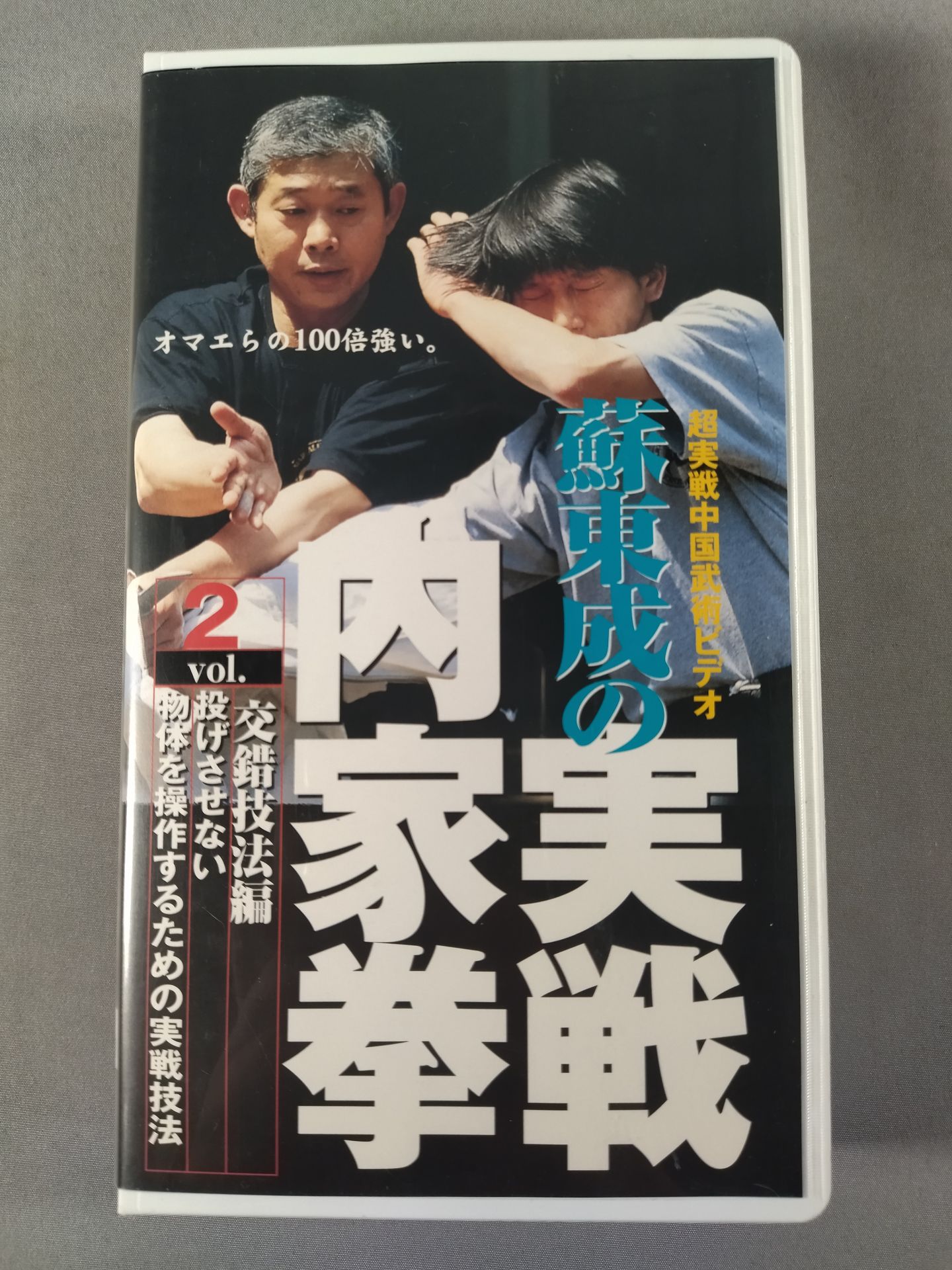 蘇東成の実戦内家拳 Vol.2 交錯技法編 投げさせない 物体を操作するための実戦技法