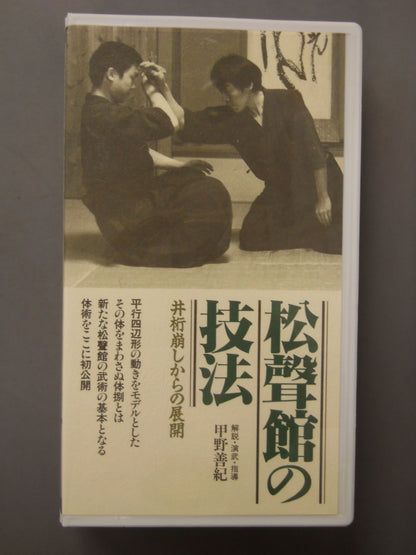 松聲館の技法 井桁崩しからの展開 甲野善紀
