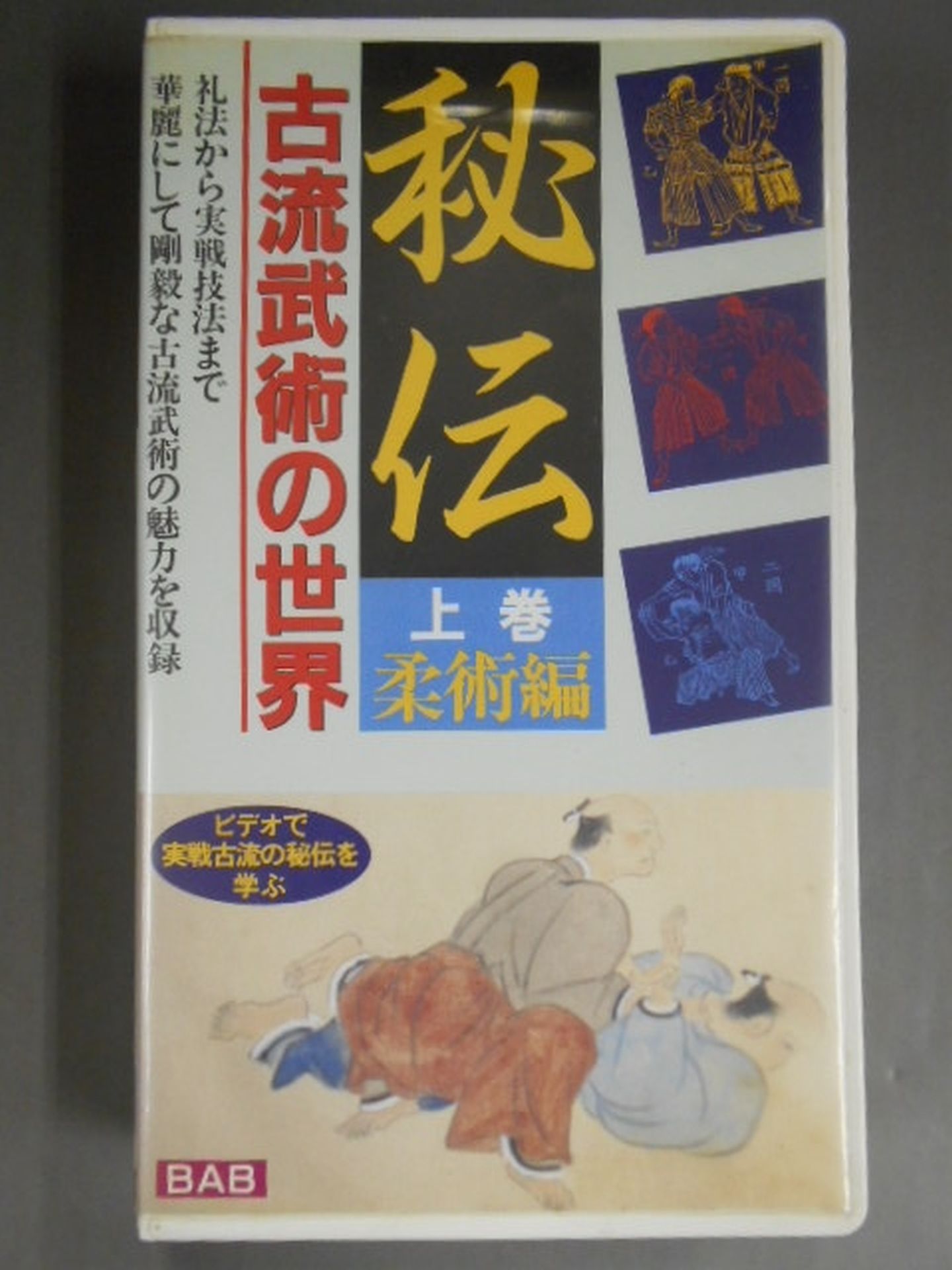 秘伝 古流武術の世界 上巻 柔術編