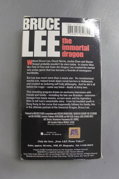 BRUCE LEE the immortal dragon