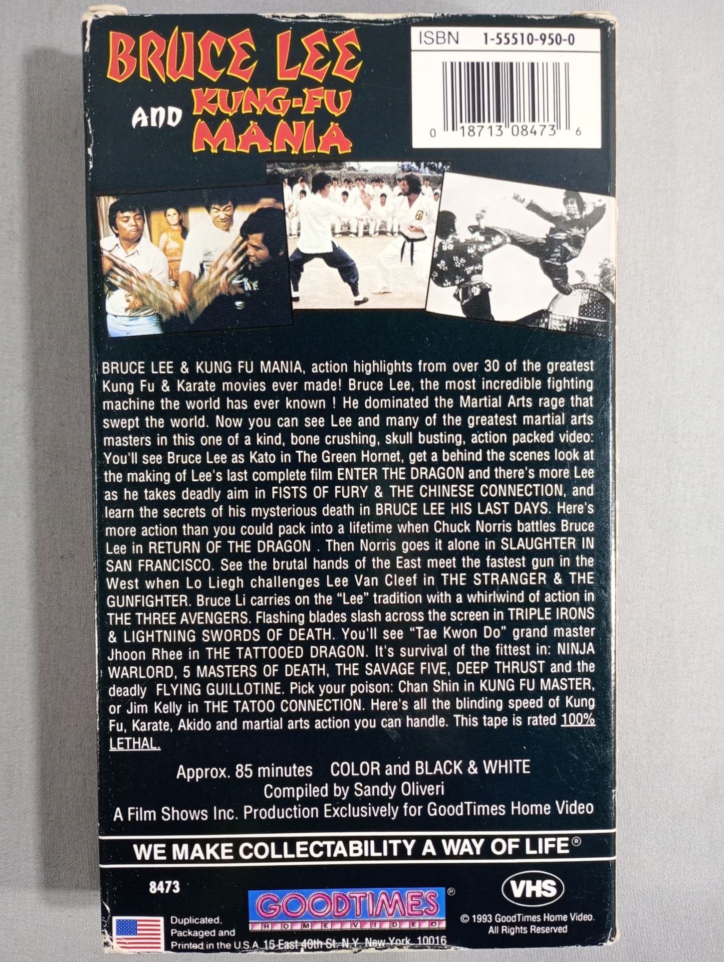 BRUCE LEE AND KUNG-FU MANIA