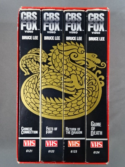 CBS FOX VIDEO BRUCE LEE VHS BOX