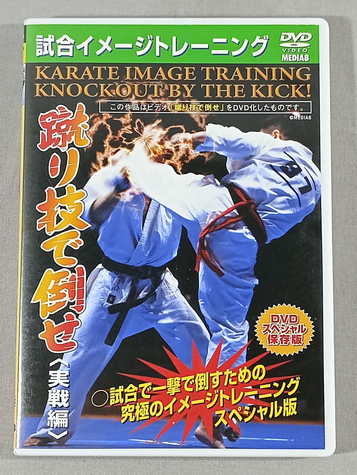 Match Image Training Defeat with Kicking Techniques <Actual Battle>