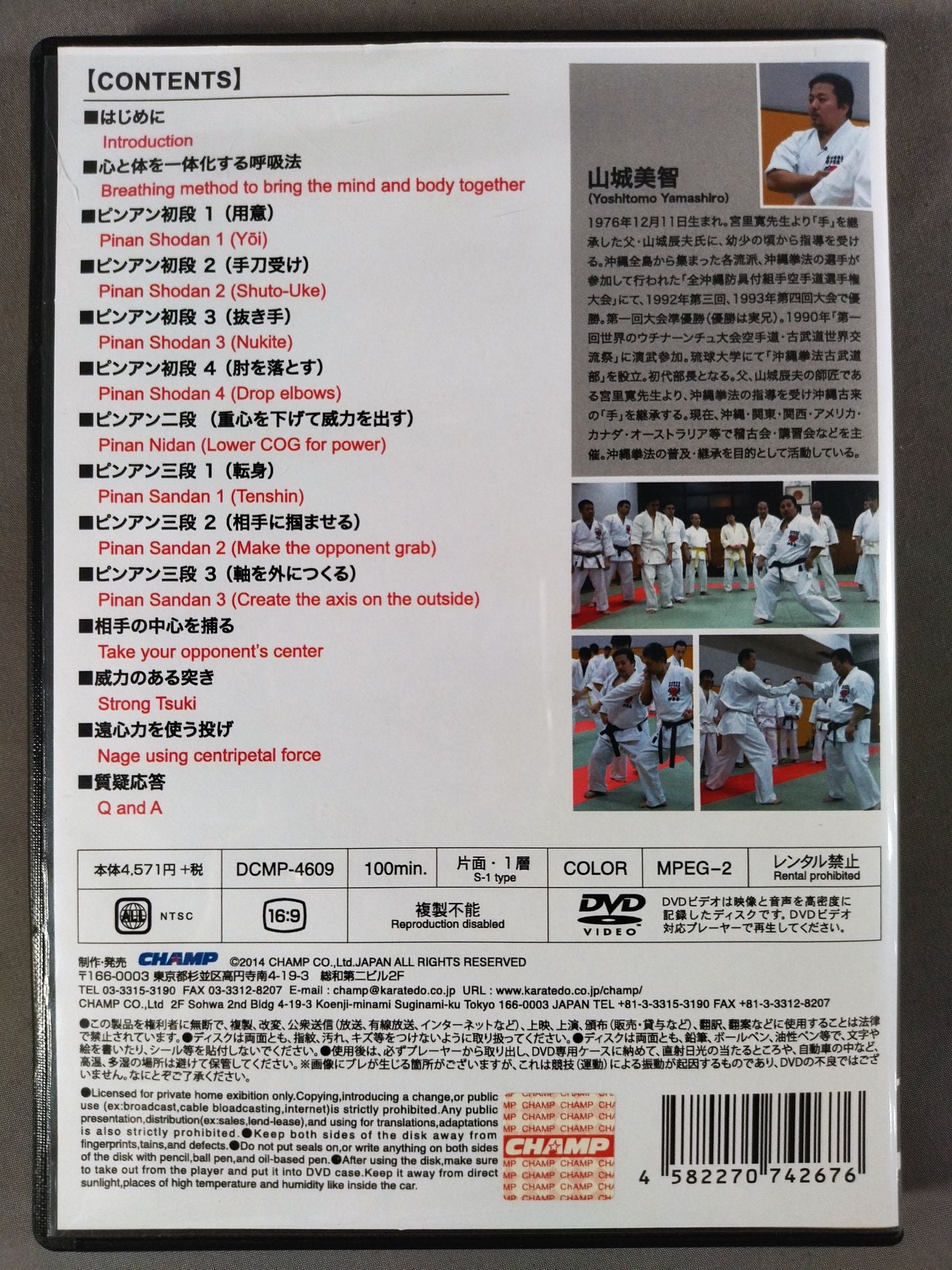 Tomari Hand Seminar: Introduction to Ping An (First Stage, Second Stage, Third Stage)