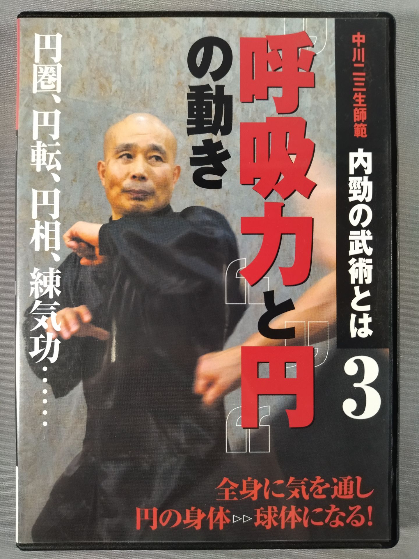 内勁の武術とは3 中川二三生師範 呼吸力と円の動き