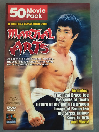 50 Movie Pack MARTIAL ARTS