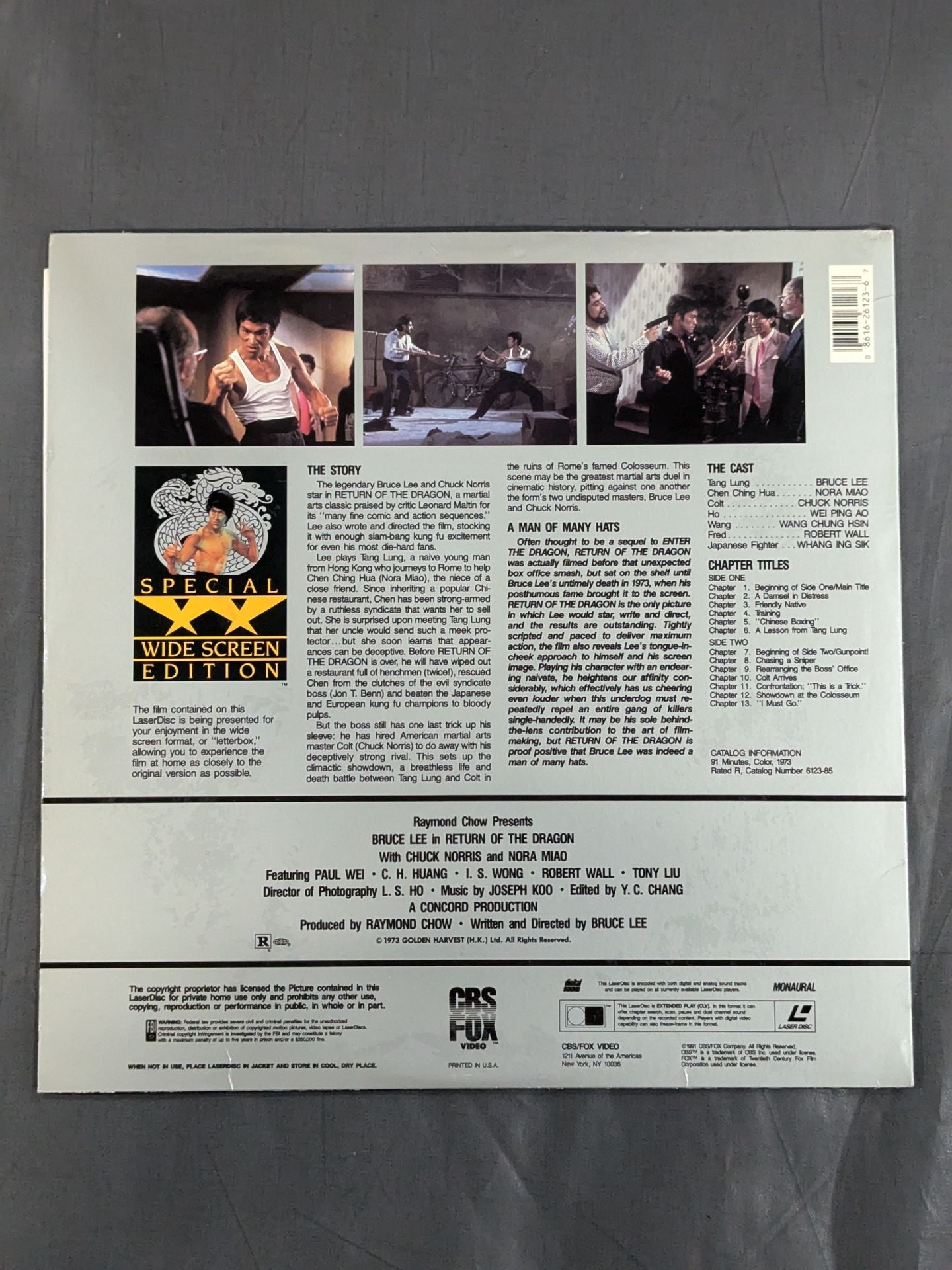 Return of the Dragon 【SPECIAL WIDE SCREEN EDITION】