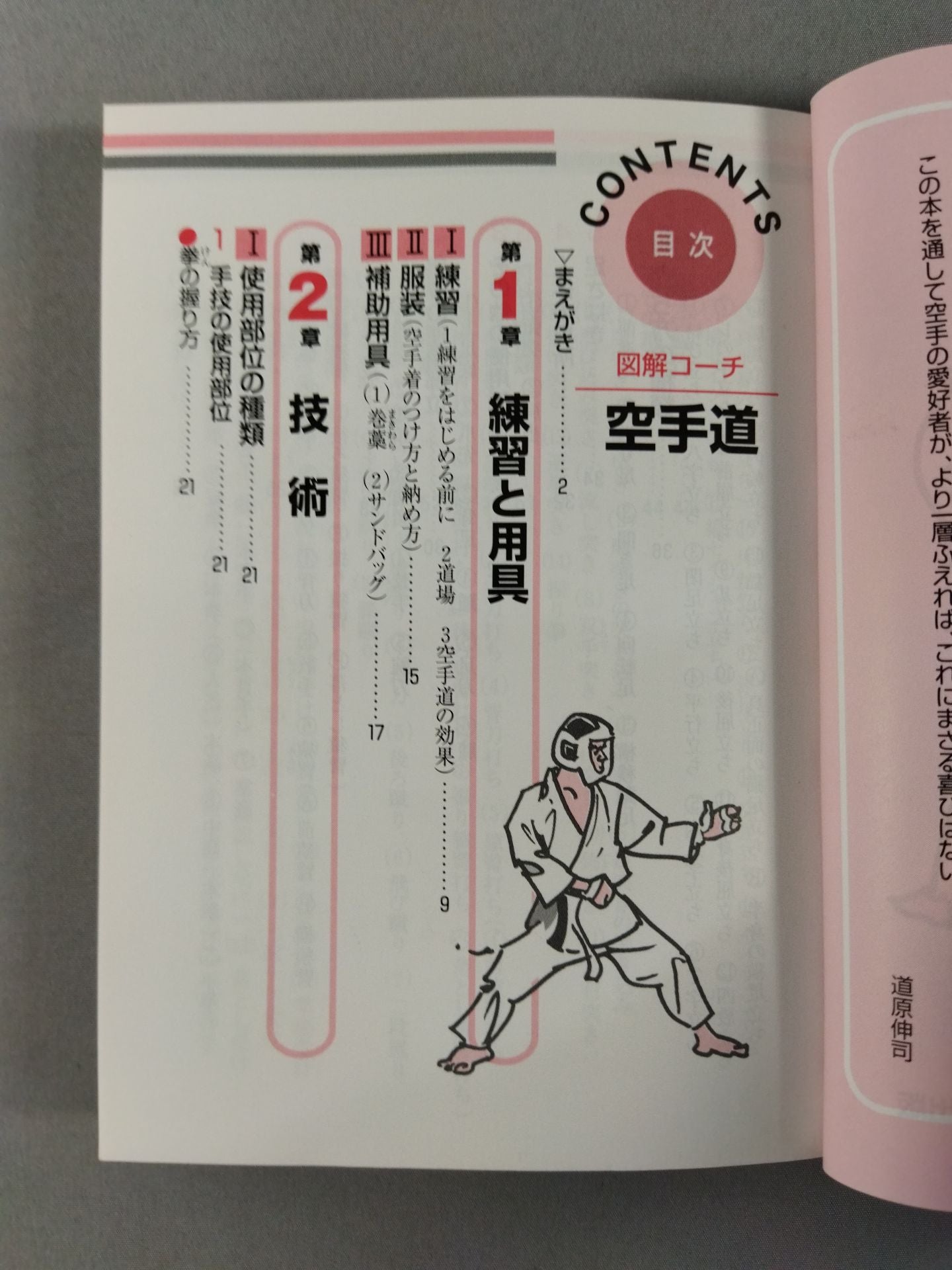 Sports Series 65 Illustrated Coach KARATE Michi