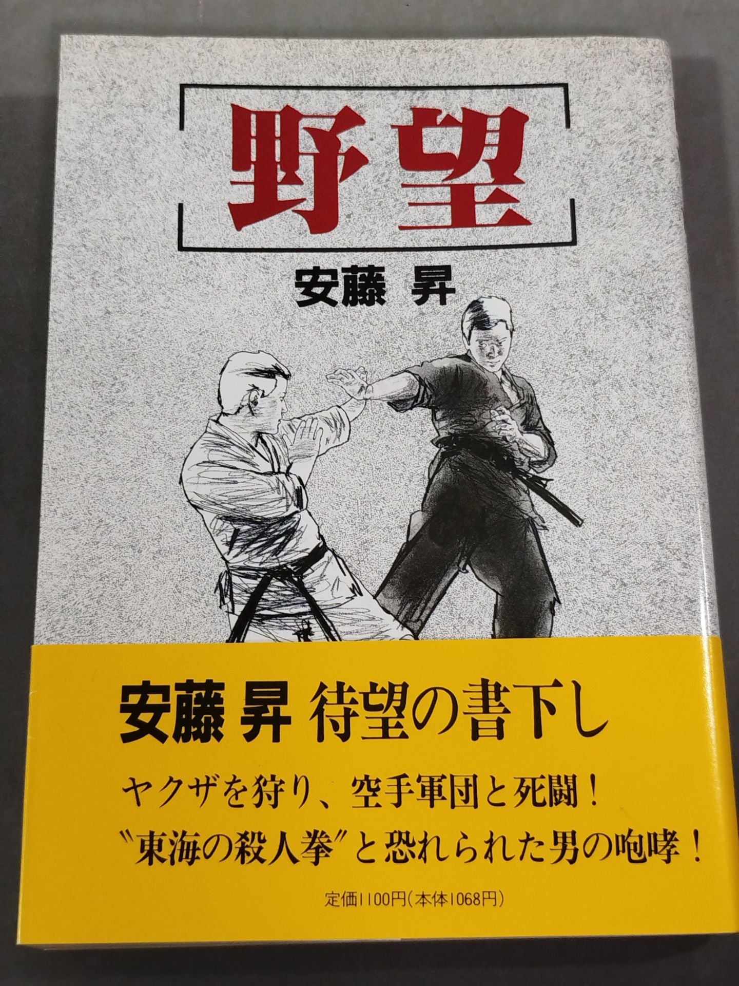 Ambition Kenka KARATE "Kansui Ryu" Soke, an autobiographical novel by Yukio Mizutani
