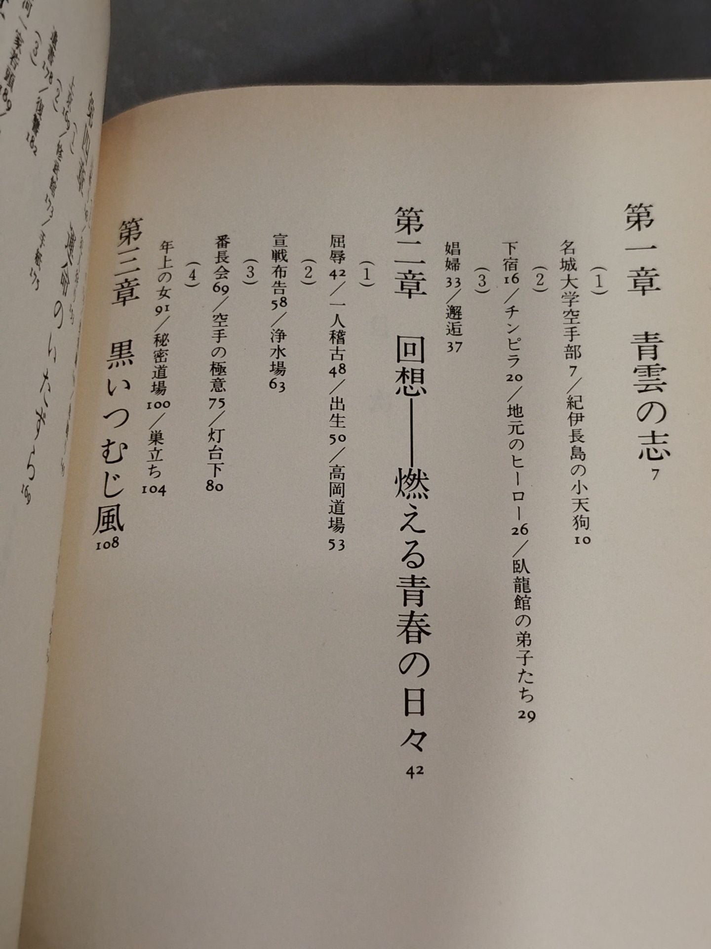 Ambition Kenka KARATE "Kansui Ryu" Soke, an autobiographical novel by Yukio Mizutani