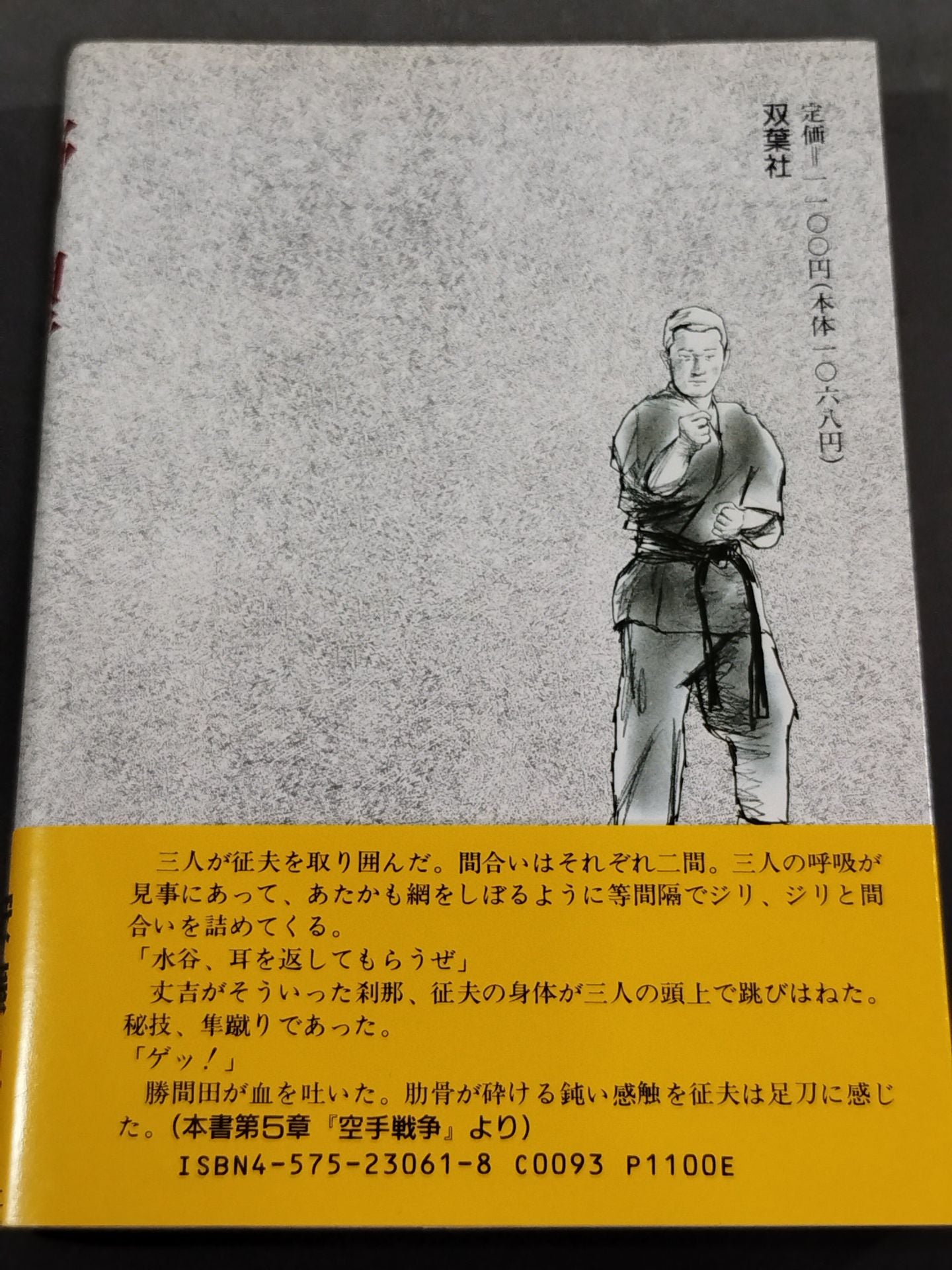Ambition Kenka KARATE "Kansui Ryu" Soke, an autobiographical novel by Yukio Mizutani