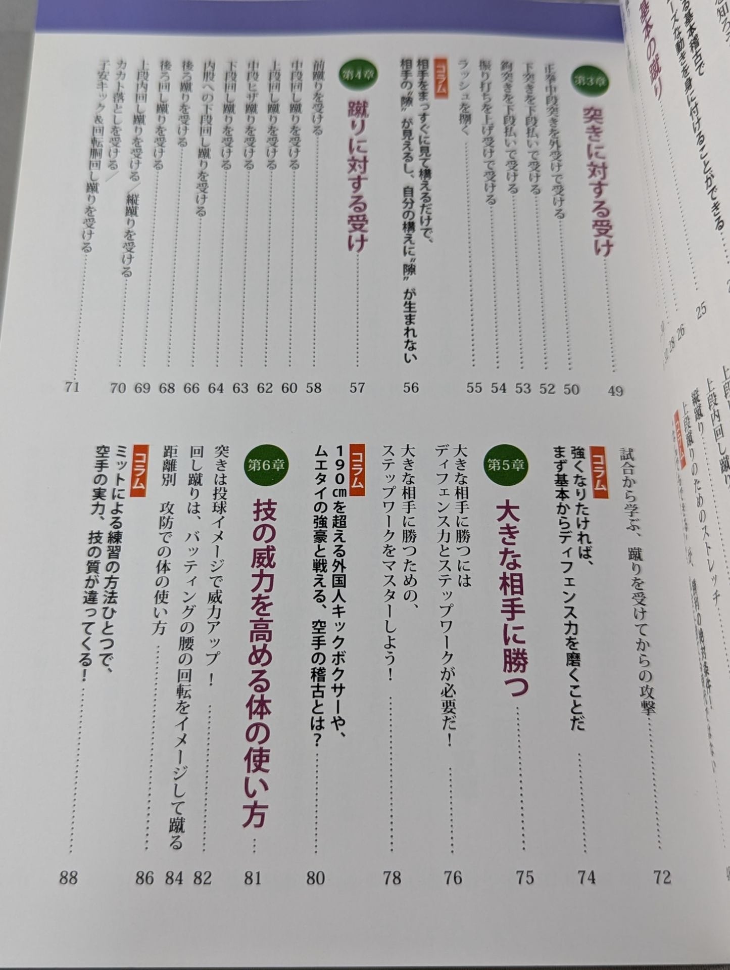 You can see it well on the DVD Win! Defeat! KARATE 