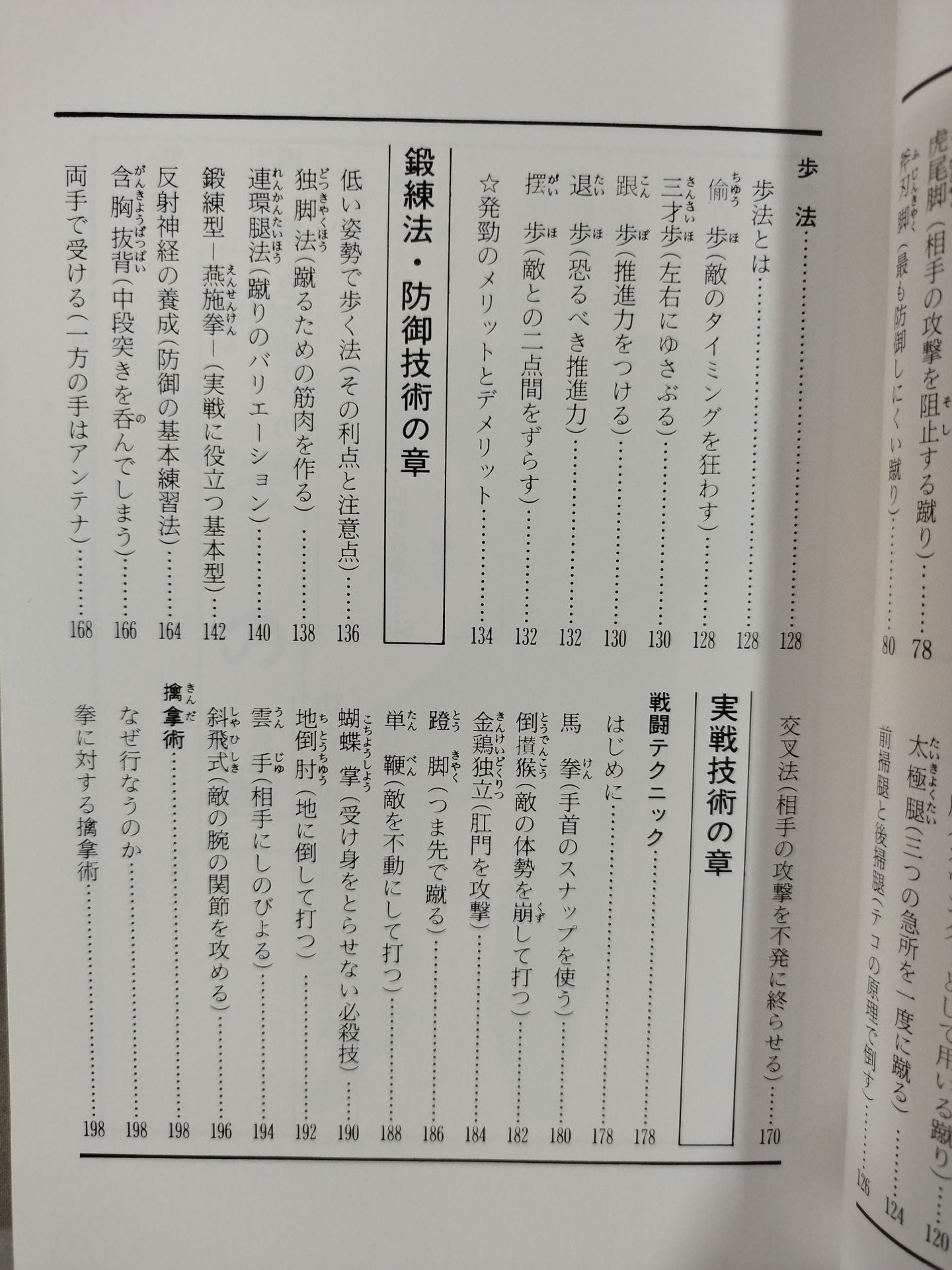 中国拳法戦闘法
