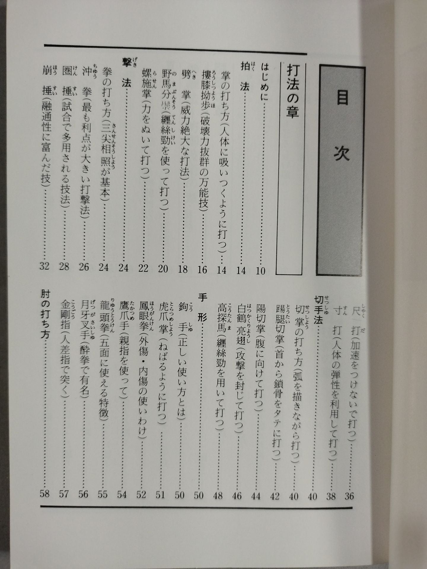 中国拳法戦闘法