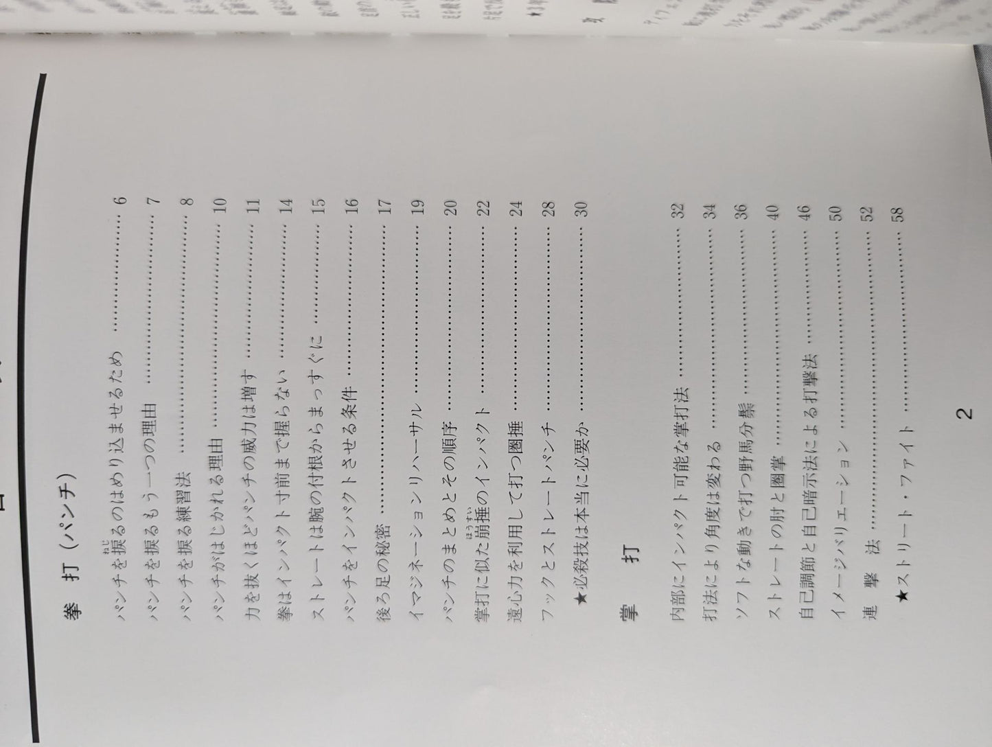 中国拳法 打撃法