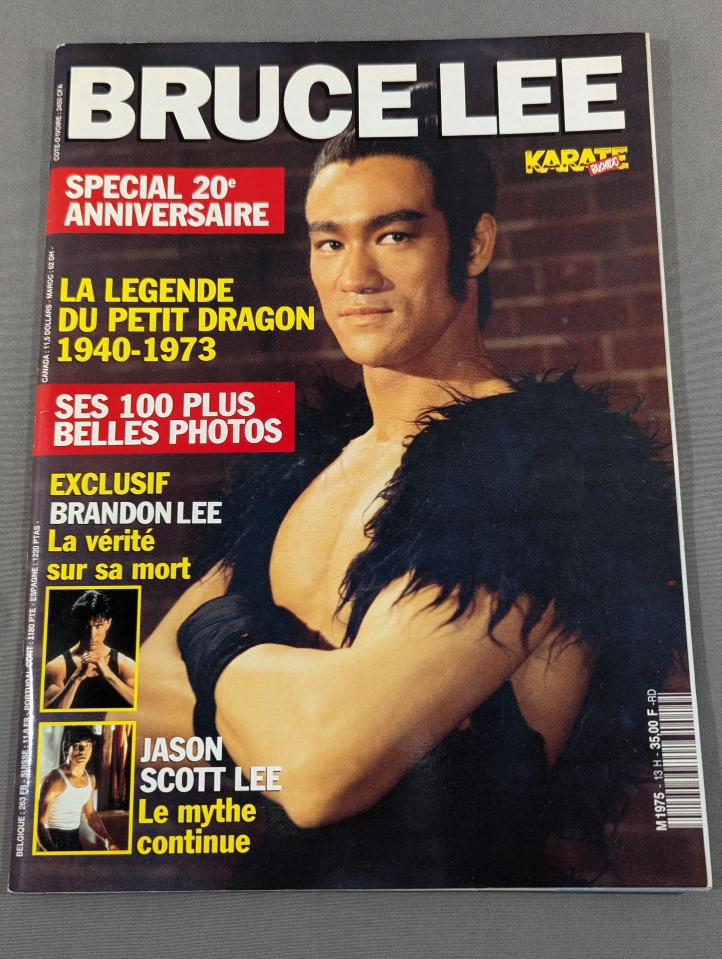 BRUCE LEE KARATE BUSHI DO SPECIAL 20e ANNIVERSAIRE