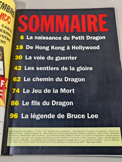 BRUCE LEE KARATE BUSHI DO SPECIAL 20e ANNIVERSAIRE