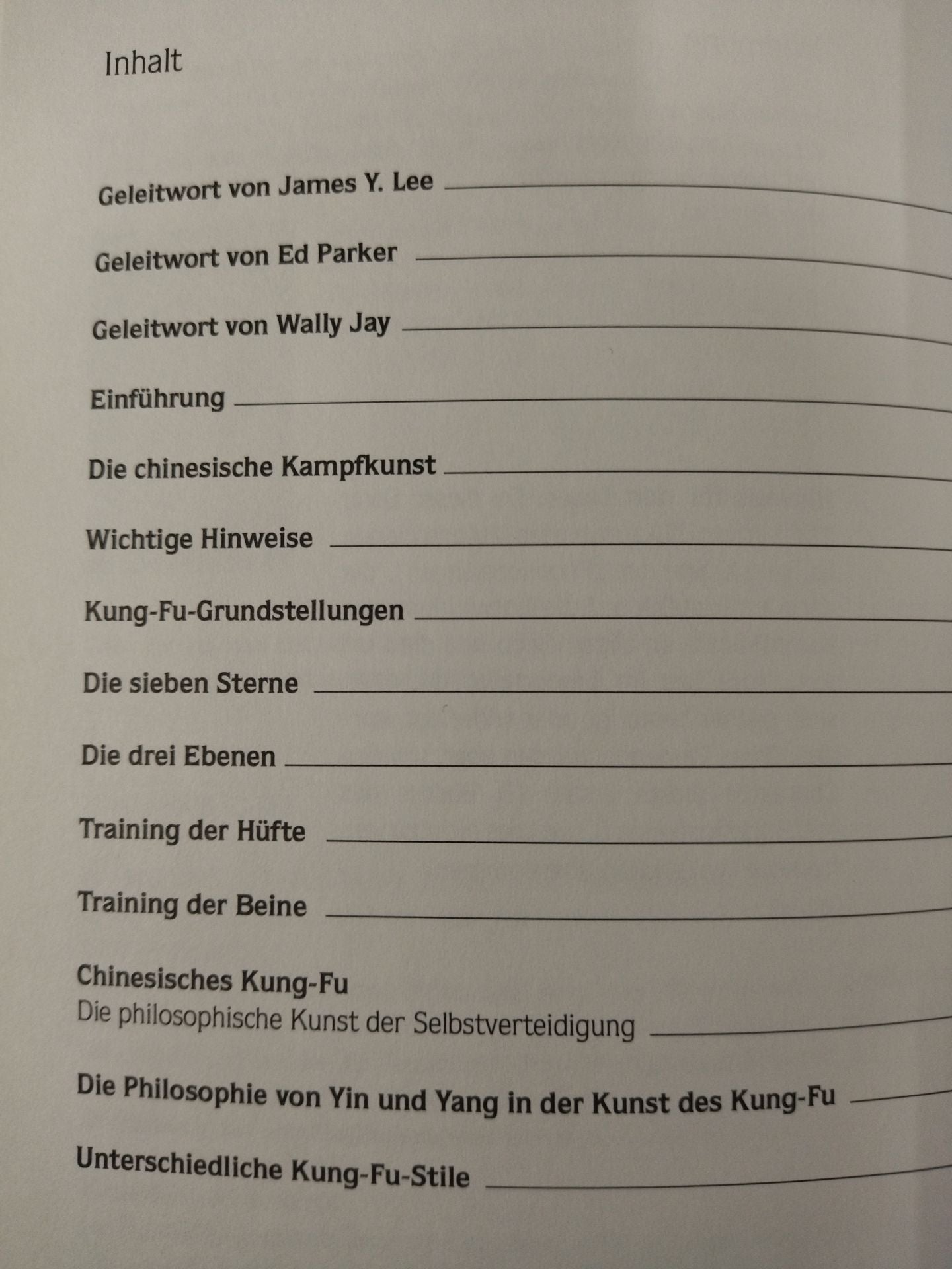 Bruce Lee Kung-Fu zur Selbstverteidigung