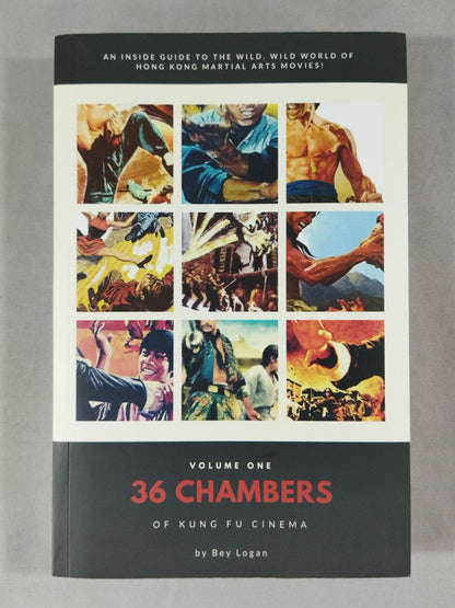【Bay Logan Hand Signed Autograph 】36 CHAMBERS OF KUNG FU CINEMA - VOLUME ONE