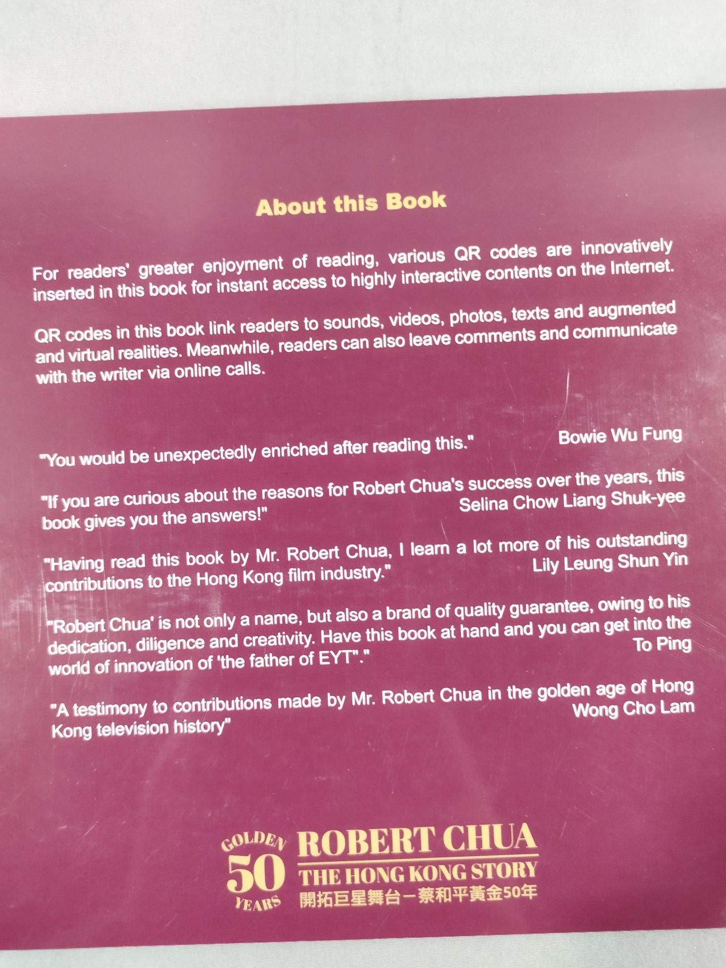 ROBERT CHUA THE HONG KONG STORY