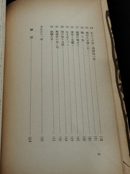 ★ Mas Oyama (Masutatsu Oyama)  1957 Memoirs of ★ Burning Books with Handwritten Notes Japan Shanghai Intellectuals during the Occupation