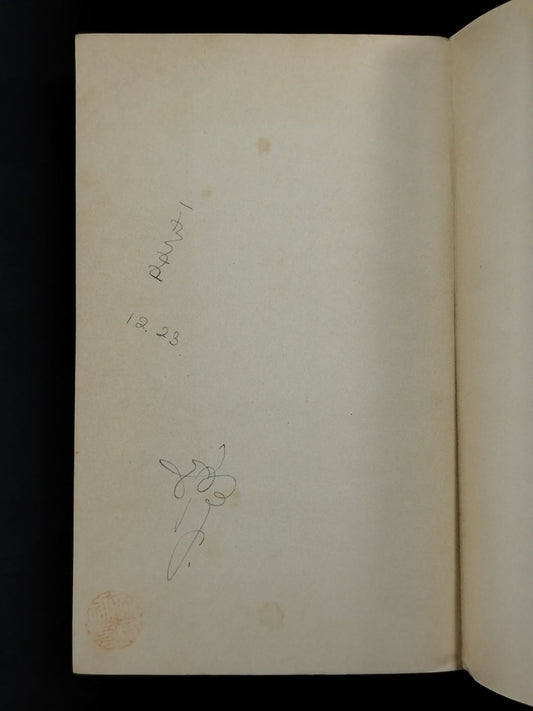 ★ Mas Oyama (Masutatsu Oyama) 1955 with handwritten notes ★ by Mitsuhide Akechi