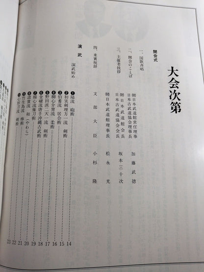 The 20th Japan Kobudo Demonstration Tournament