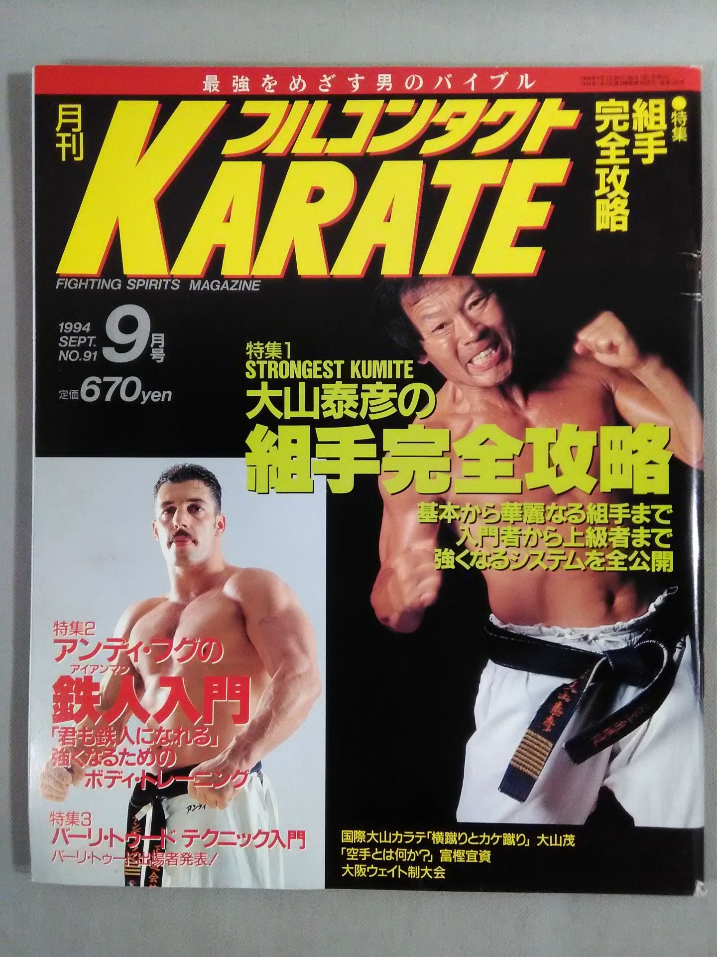 フルコンタクトKARATE91